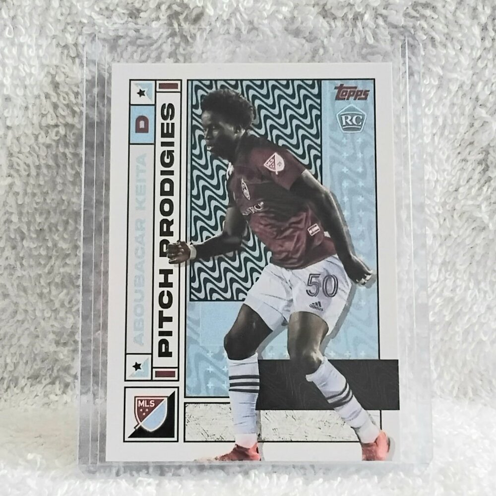 5/$20 Mint 2022 Topps Aboubacar Keita Pitch Prodigies RC MLS Card 71!!